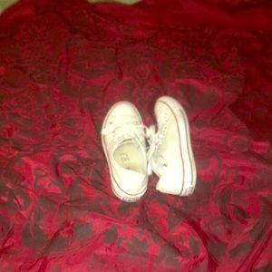 Red and blue Converse